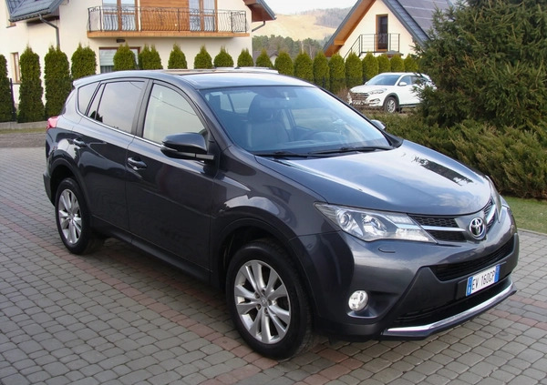 Toyota RAV4 cena 62900 przebieg: 168000, rok produkcji 2014 z Limanowa małe 79